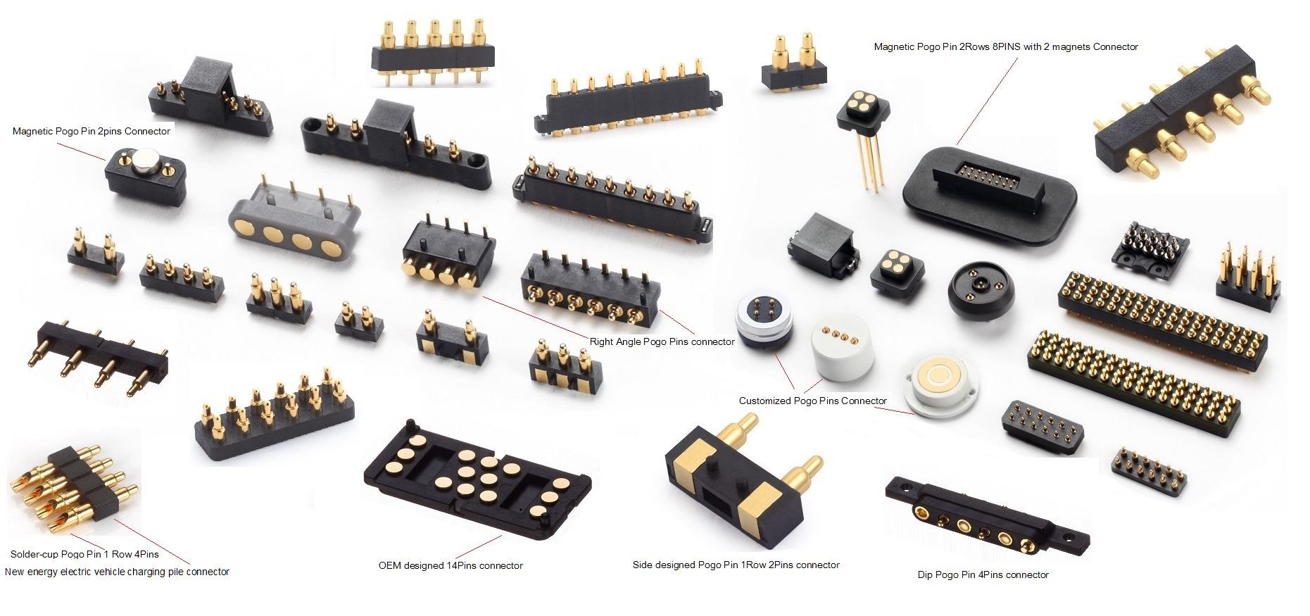 Pogo Pins Connectors Pogo Pins Connectors