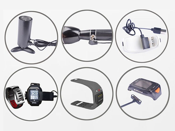 Magnetic 4 Pin right angle Pogo Pin Connector Magnetic 4 Pin right angle Pogo Pin Connector