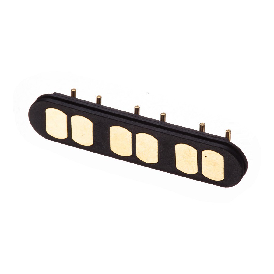 Aktueller rechtwinkliger Pogo-Pin-Anschluss