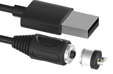 Vergoldeter männlich-weiblicher Pogo-Pin-Anschluss