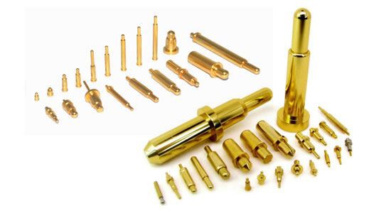 Materialien und Beschichtung für Spring Pogo Pins