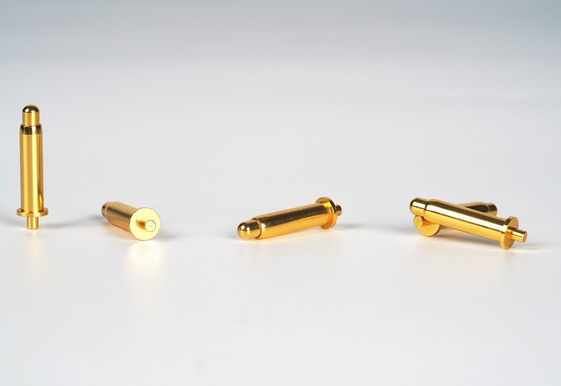 Die Struktur des federbelasteten Pogo-Pins