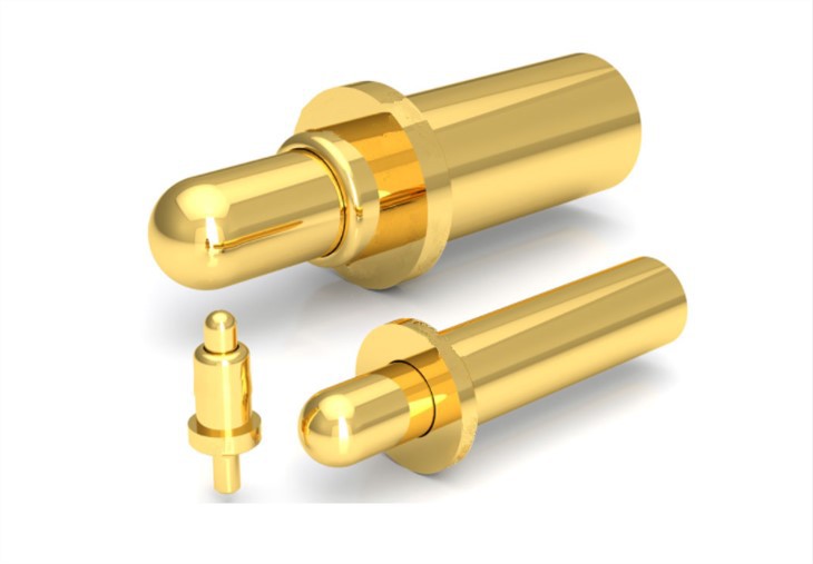 Überzogene Goldfeder Pogo-Pins zum Aufladen