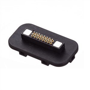 Wasserdichter magnetischer männlicher Famale Pogo-Pin-Anschluss