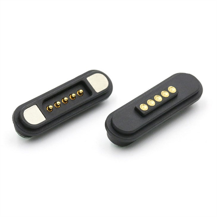 Federbelasteter Akku-Lade-Pogo-Pin-Anschluss