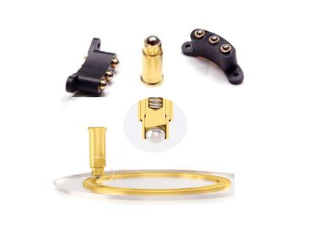 360-Grad-Magnetlade-Pogo-Pin-Anschluss