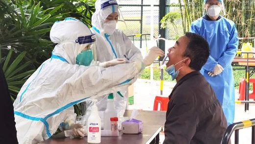 Alle unsere Mitarbeiter nahmen an Nukleinsäuretests teil