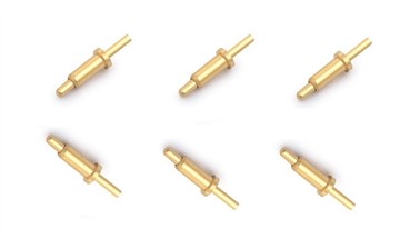 Federbelastete elektrische Kontaktstifte