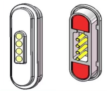 Der magnetische 4PIN-Ladeanschluss